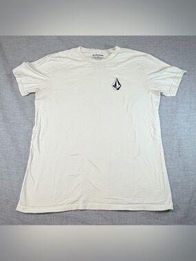 Volcom Men's Tee with Black Logo
